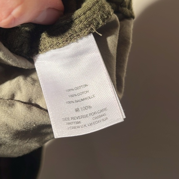 J. Crew Relaxed Cotton Pants - Picture 10 of 11